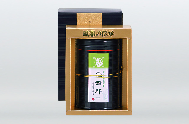 プレミアム煎茶「忠四郎」150g缶