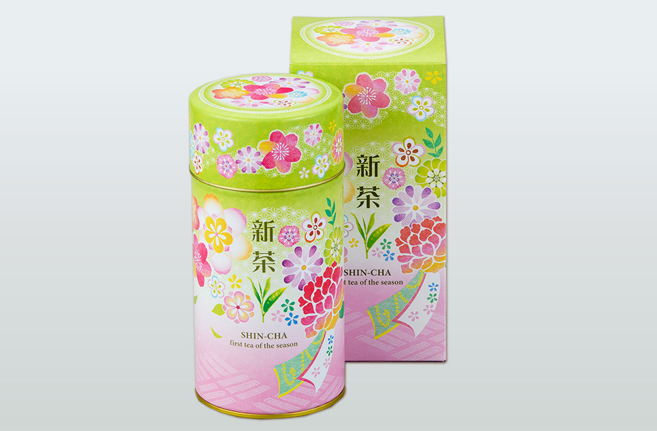 【新茶】お茶畑 150g缶×1・箱入