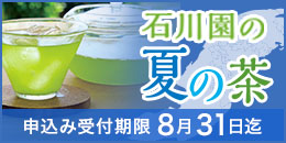 石川園の夏の茶